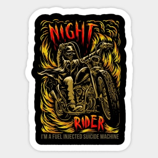 Night Rider Sticker